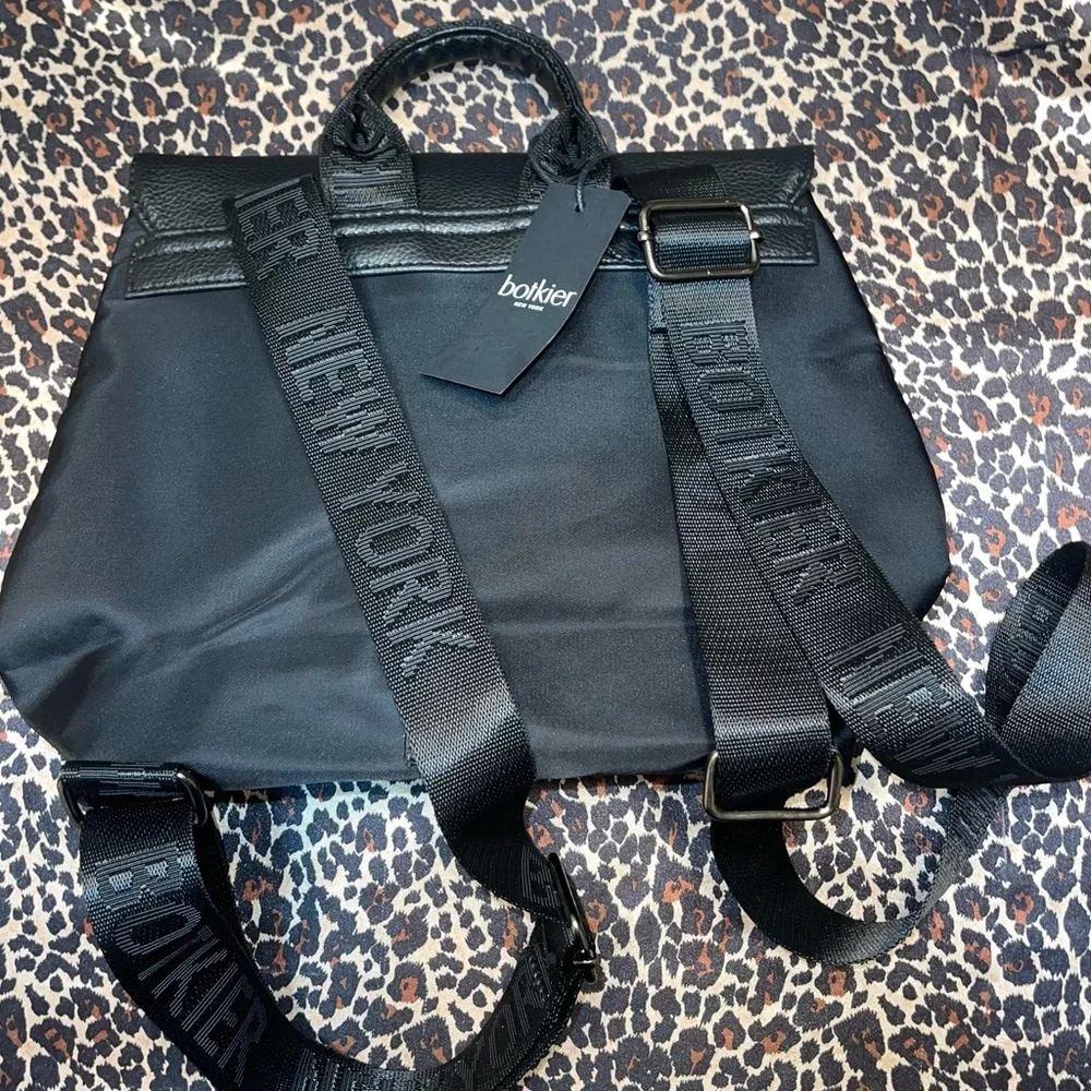 Botkier New York Black Mini Backpack
